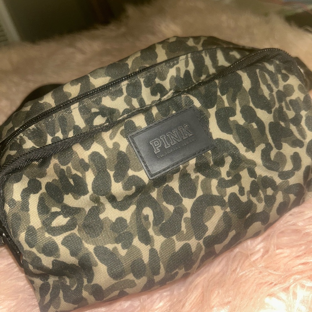 PINK Victoria's Secret Camouflage Toiletry Bag
